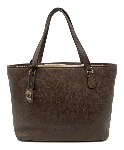 GUCCI（グッチ）GUCCI (グッチ) トートバッグ ブラウンの古着・服飾アイテム