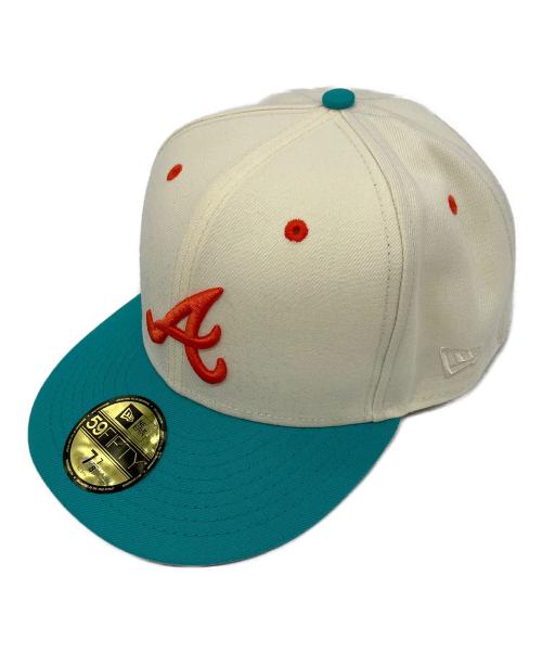 New Era（ニューエラ）New Era (ニューエラ) キャップ ホワイト×ブルーの古着・服飾アイテム