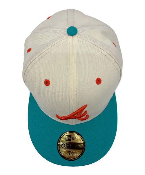 New Era（ニューエラ）New Era (ニューエラ) キャップ ホワイト×ブルーの古着・服飾アイテム