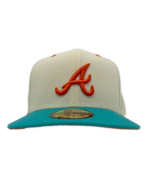 New Era（ニューエラ）New Era (ニューエラ) キャップ ホワイト×ブルーの古着・服飾アイテム
