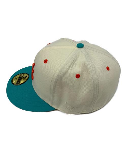 New Era（ニューエラ）New Era (ニューエラ) キャップ ホワイト×ブルーの古着・服飾アイテム