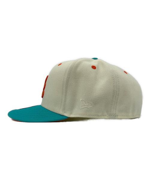 New Era（ニューエラ）New Era (ニューエラ) キャップ ホワイト×ブルーの古着・服飾アイテム