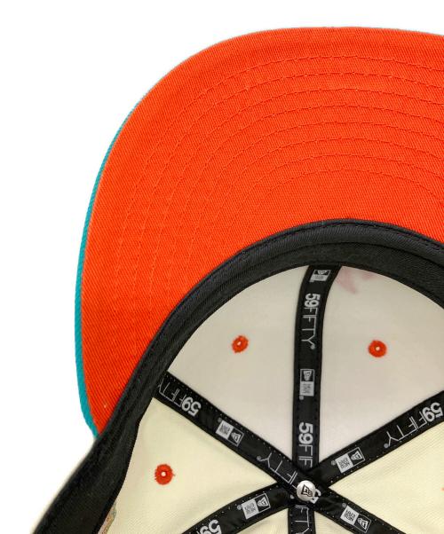 New Era（ニューエラ）New Era (ニューエラ) キャップ ホワイト×ブルーの古着・服飾アイテム