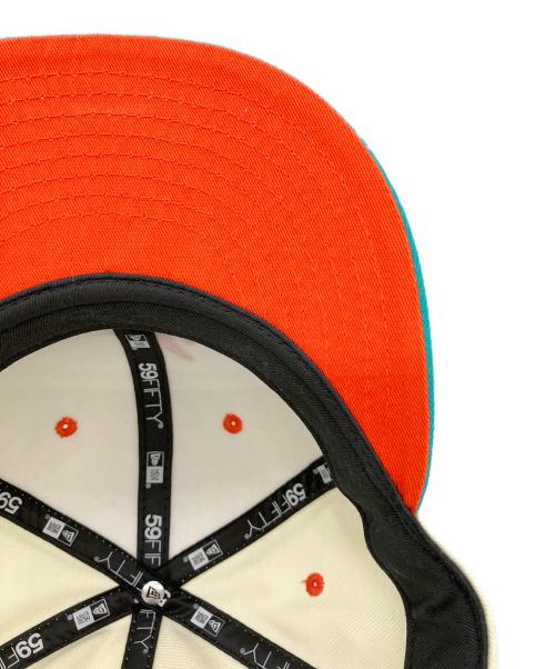 New Era（ニューエラ）New Era (ニューエラ) キャップ ホワイト×ブルーの古着・服飾アイテム
