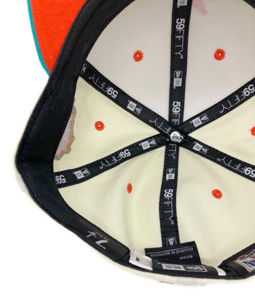 New Era（ニューエラ）New Era (ニューエラ) キャップ ホワイト×ブルーの古着・服飾アイテム