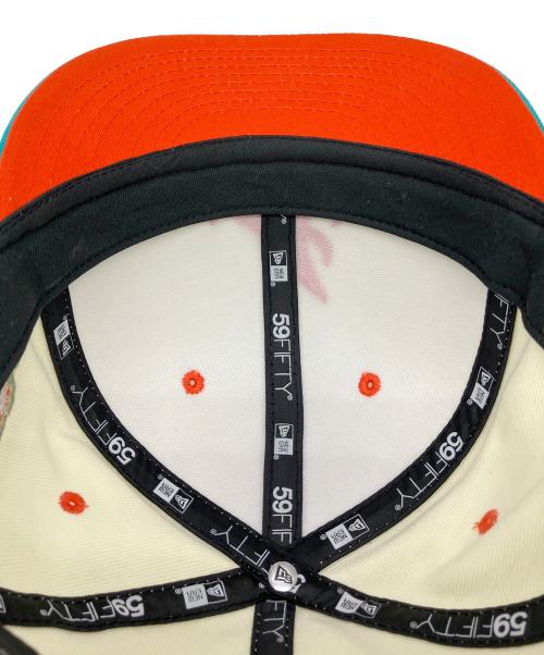 New Era（ニューエラ）New Era (ニューエラ) キャップ ホワイト×ブルーの古着・服飾アイテム