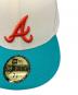中古・古着 New Era (ニューエラ) キャップ ホワイト×ブルー：5000円