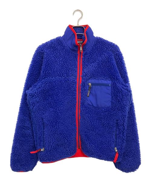 Patagonia（パタゴニア）Patagonia (パタゴニア) フリースジャケット ブルー×レッド サイズ:Sの古着・服飾アイテム
