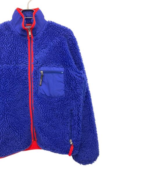 Patagonia（パタゴニア）Patagonia (パタゴニア) フリースジャケット ブルー×レッド サイズ:Sの古着・服飾アイテム