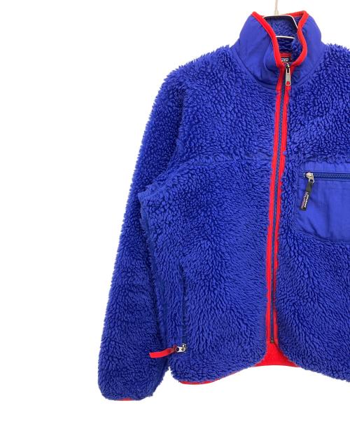 Patagonia（パタゴニア）Patagonia (パタゴニア) フリースジャケット ブルー×レッド サイズ:Sの古着・服飾アイテム