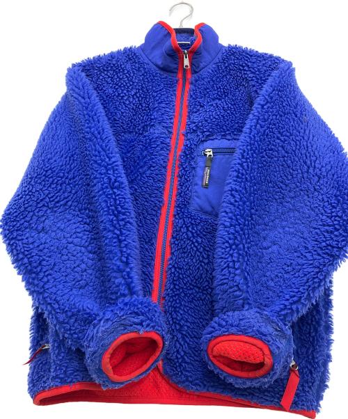 Patagonia（パタゴニア）Patagonia (パタゴニア) フリースジャケット ブルー×レッド サイズ:Sの古着・服飾アイテム