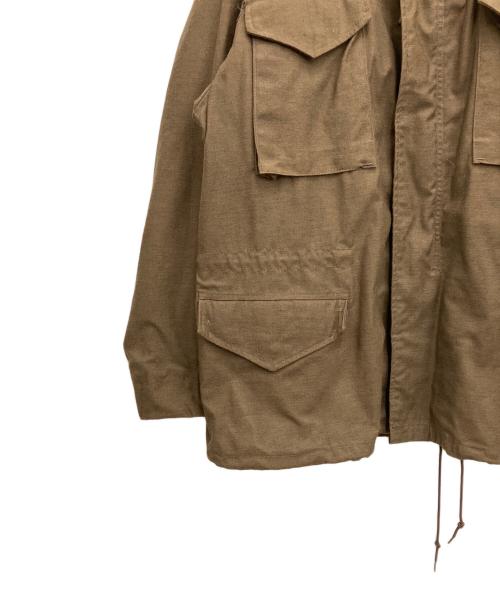 ALPHA（アルファ）ALPHA (アルファ) ミリタリージャケット ブラウン サイズ:LARGE REGULARの古着・服飾アイテム