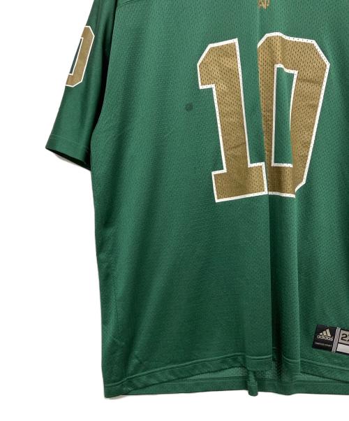 adidas（アディダス）adidas (アディダス) ゲームシャツ グリーン サイズ:2XLの古着・服飾アイテム
