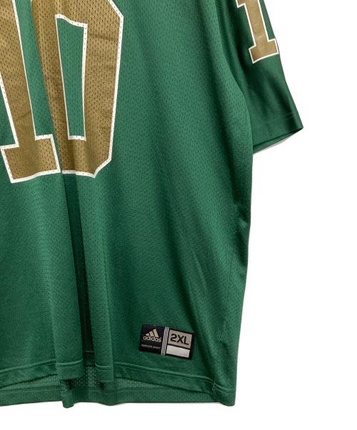 adidas（アディダス）adidas (アディダス) ゲームシャツ グリーン サイズ:2XLの古着・服飾アイテム