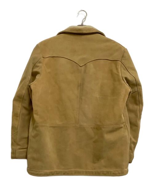 Schott（ショット）Schott (ショット) ボアランチジャケット　WESTERN ベージュ×ブラウン サイズ:40の古着・服飾アイテム