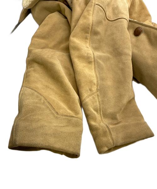 Schott（ショット）Schott (ショット) ボアランチジャケット　WESTERN ベージュ×ブラウン サイズ:40の古着・服飾アイテム