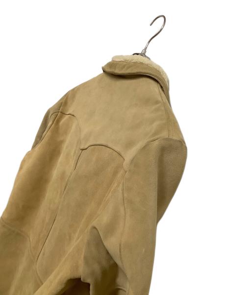 Schott（ショット）Schott (ショット) ボアランチジャケット　WESTERN ベージュ×ブラウン サイズ:40の古着・服飾アイテム