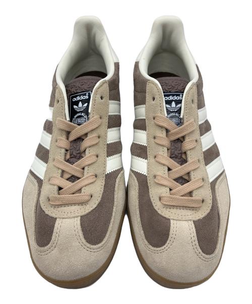 adidas Originals（アディダスオリジナル）adidas Originals (アディダスオリジナル) GAZELLE INDOOR(ガゼル インドア) ベージュ×ブラウン サイズ: 250の古着・服飾アイテム