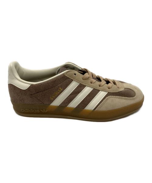 adidas Originals（アディダスオリジナル）adidas Originals (アディダスオリジナル) GAZELLE INDOOR(ガゼル インドア) ベージュ×ブラウン サイズ: 250の古着・服飾アイテム