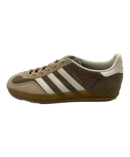 adidas Originals（アディダスオリジナル）adidas Originals (アディダスオリジナル) GAZELLE INDOOR(ガゼル インドア) ベージュ×ブラウン サイズ: 250の古着・服飾アイテム