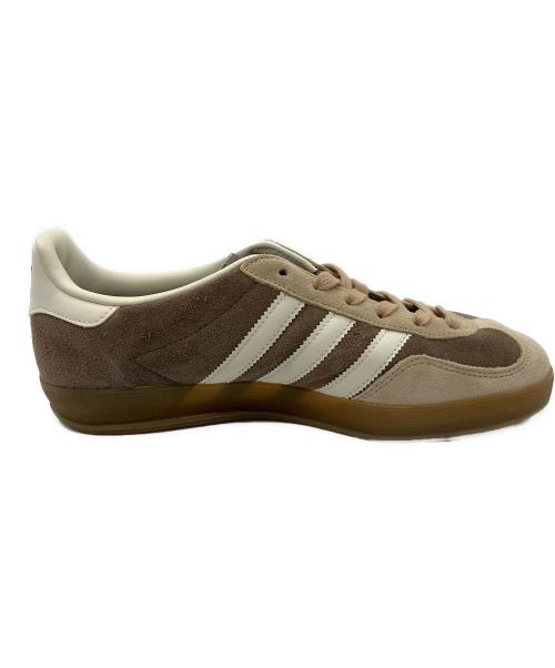 adidas Originals（アディダスオリジナル）adidas Originals (アディダスオリジナル) GAZELLE INDOOR(ガゼル インドア) ベージュ×ブラウン サイズ: 250の古着・服飾アイテム