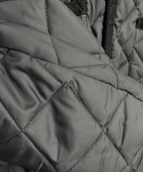 LAVENHAM（ラベンハム）LAVENHAM (ラベンハム) BEAMS (ビームス) 別注キルティングカバーオール ブラック サイズ:42 XLの古着・服飾アイテム