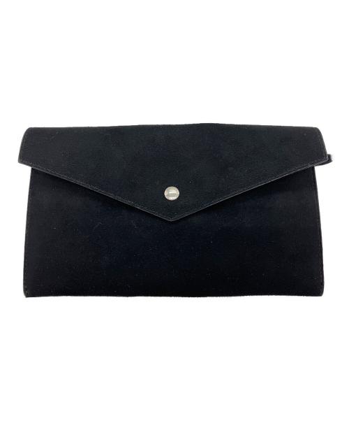 Saint Laurent Paris（サンローランパリ）Saint Laurent Paris (サンローランパリ) テディ 巾着ショルダーバッグ ブラックの古着・服飾アイテム