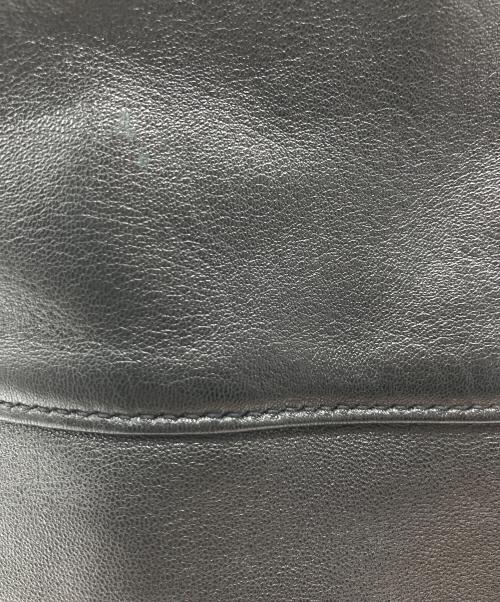 Saint Laurent Paris（サンローランパリ）Saint Laurent Paris (サンローランパリ) テディ 巾着ショルダーバッグ ブラックの古着・服飾アイテム