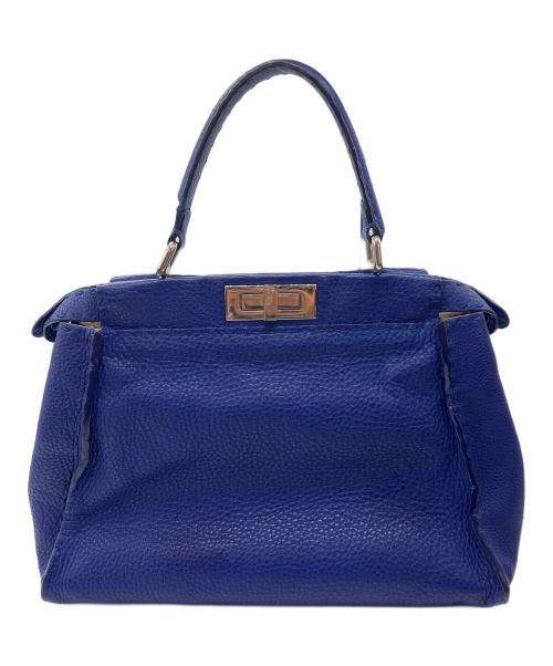 FENDI（フェンディ）FENDI (フェンディ) トートバッグ ネイビーの古着・服飾アイテム