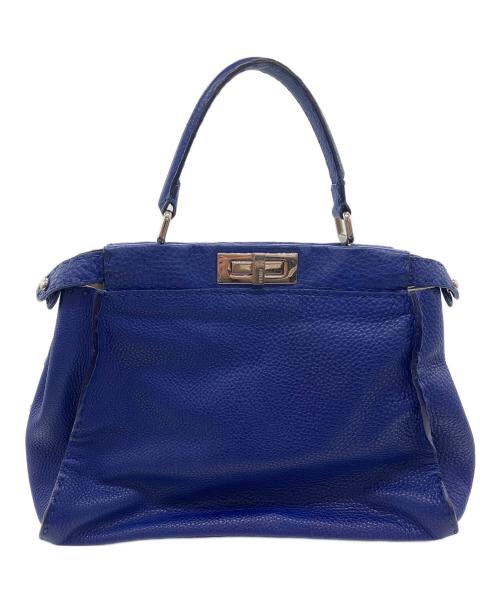 FENDI（フェンディ）FENDI (フェンディ) トートバッグ ネイビーの古着・服飾アイテム