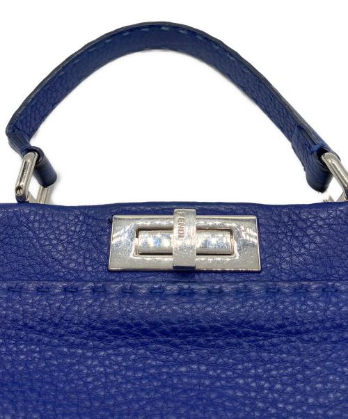 FENDI（フェンディ）FENDI (フェンディ) トートバッグ ネイビーの古着・服飾アイテム