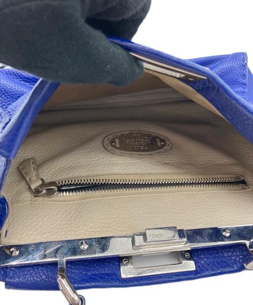 FENDI（フェンディ）FENDI (フェンディ) トートバッグ ネイビーの古着・服飾アイテム