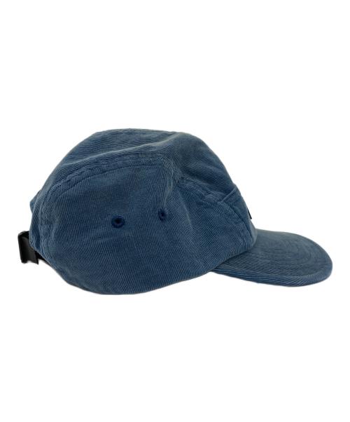 SUPREME（シュプリーム）Supreme (シュプリーム) corduroy pocket camp cap ブルーの古着・服飾アイテム