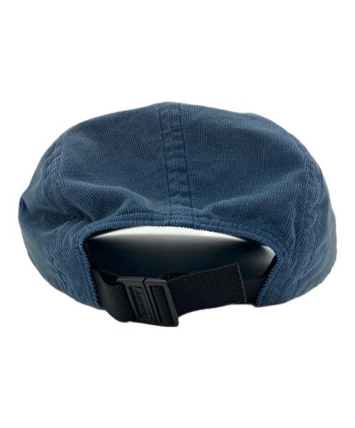 SUPREME（シュプリーム）Supreme (シュプリーム) corduroy pocket camp cap ブルーの古着・服飾アイテム