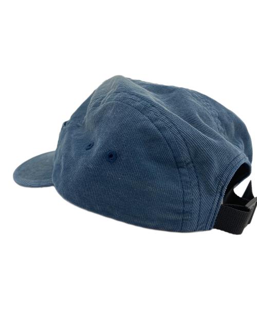 SUPREME（シュプリーム）Supreme (シュプリーム) corduroy pocket camp cap ブルーの古着・服飾アイテム
