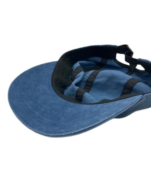 SUPREME（シュプリーム）Supreme (シュプリーム) corduroy pocket camp cap ブルーの古着・服飾アイテム