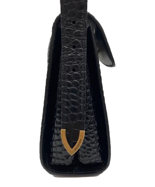 BALENCIAGA（バレンシアガ）BALENCIAGA (バレンシアガ) ワンショルダーバッグ ブラックの古着・服飾アイテム