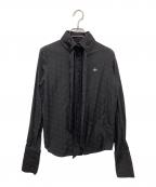 Vivienne Westwood RED LABELヴィヴィアンウエストウッドレッドレーベル）の古着「長袖シャツ」｜ブラック