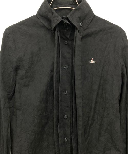Vivienne Westwood RED LABEL（ヴィヴィアンウエストウッドレッドレーベル）Vivienne Westwood RED LABEL (ヴィヴィアンウエストウッドレッドレーベル) 長袖シャツ ブラック サイズ:02の古着・服飾アイテム