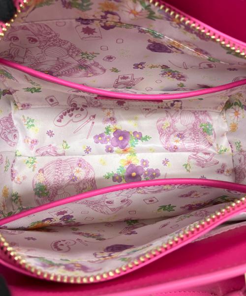 Samantha Thavasa（サマンサタバサ）Samantha Thavasa (サマンサタバサ) RAPUNZEL ART COLLECTION BY SHOKO NAKAGAWA（ラプンツェル　アート　コレクション　バイ　ショウコ　ナカガワ） ショッキングピンクの古着・服飾アイテム