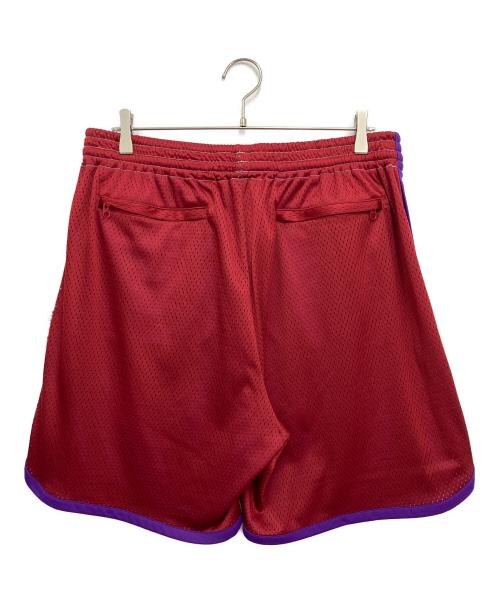 BEAMS（ビームス）BEAMS (ビームス) SSZ (エスエスズィー) ハーフパンツ スカイブルー×レッド サイズ:Mの古着・服飾アイテム
