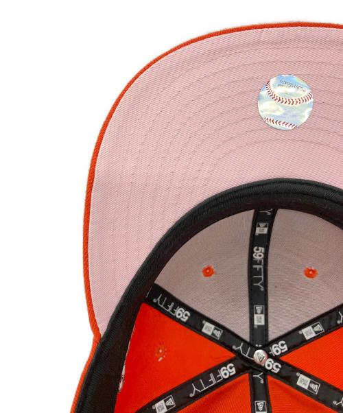 New Era（ニューエラ）New Era (ニューエラ) 59FIFTY オレンジの古着・服飾アイテム