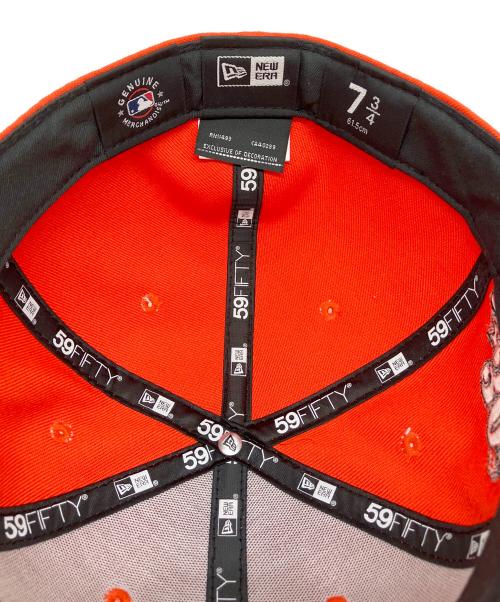 New Era（ニューエラ）New Era (ニューエラ) 59FIFTY オレンジの古着・服飾アイテム
