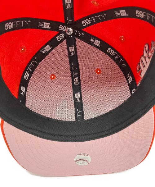 New Era（ニューエラ）New Era (ニューエラ) 59FIFTY オレンジの古着・服飾アイテム