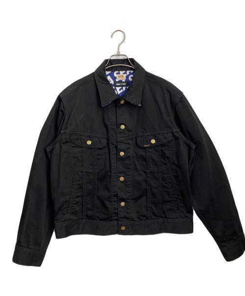 LEE（リー）LEE (リー) WIND AND SEA (ウィンダンシー) カラーデニムジャケット ブラック サイズ:XLの古着・服飾アイテム