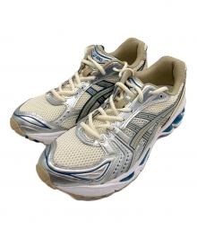 asics（アシックス）の古着「GEL-KAYANO 14」｜ホワイト×ゴールド