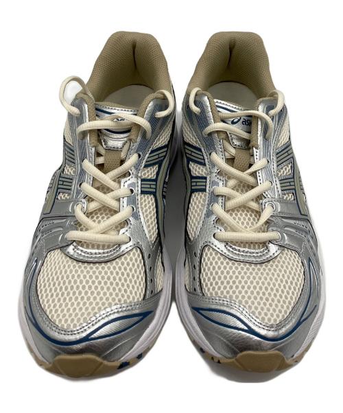 asics（アシックス）asics (アシックス) GEL-KAYANO 14 ホワイト×ゴールド サイズ:27cmの古着・服飾アイテム