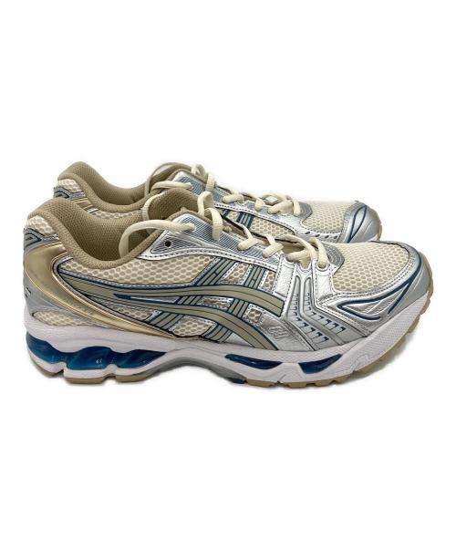 asics（アシックス）asics (アシックス) GEL-KAYANO 14 ホワイト×ゴールド サイズ:27cmの古着・服飾アイテム