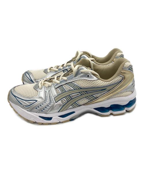 asics（アシックス）asics (アシックス) GEL-KAYANO 14 ホワイト×ゴールド サイズ:27cmの古着・服飾アイテム