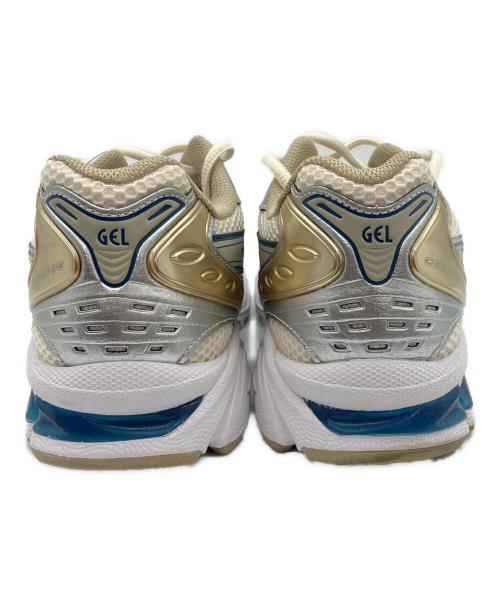 asics（アシックス）asics (アシックス) GEL-KAYANO 14 ホワイト×ゴールド サイズ:27cmの古着・服飾アイテム